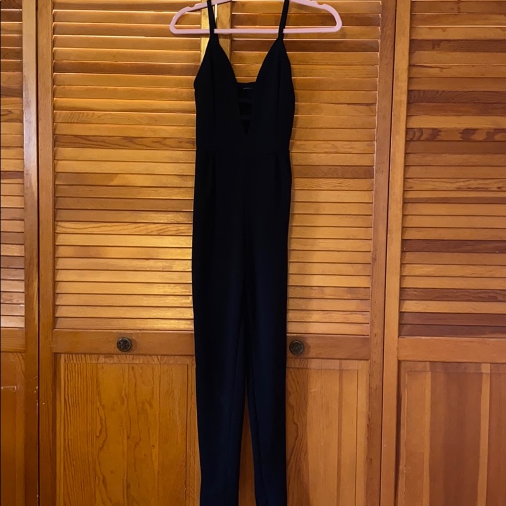 Black jumpsuit
